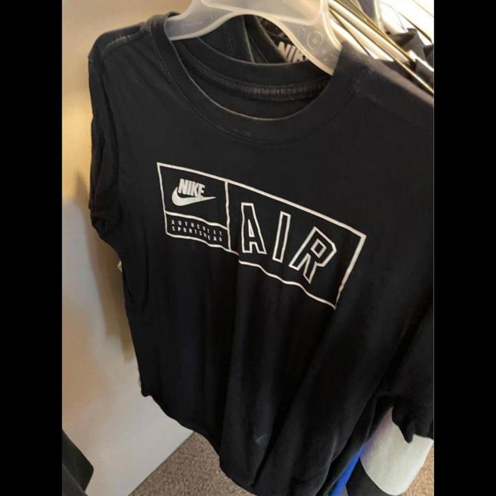 Nike Black And White Tshirt Men
